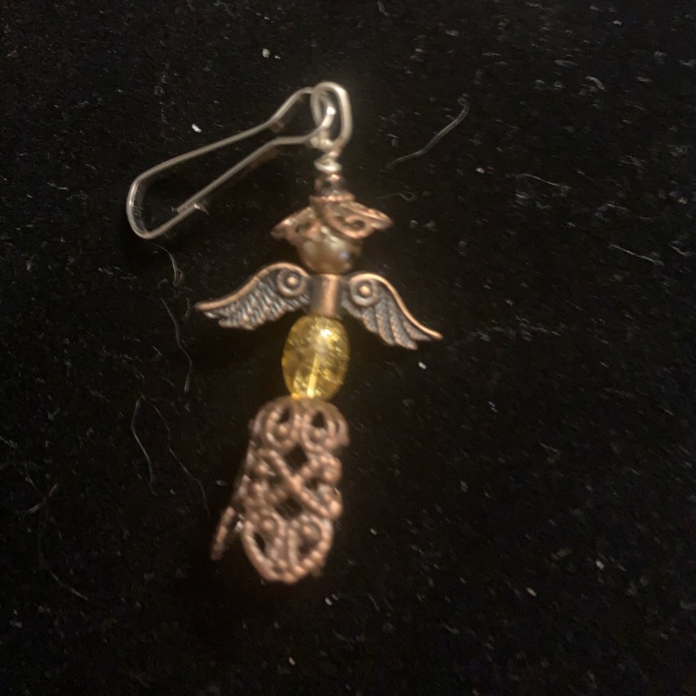 Sweet angel keychain clip